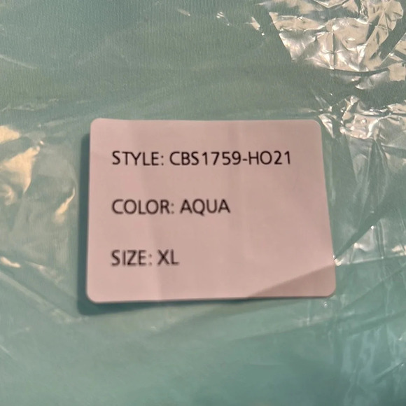 For Love And Lemons Aqua Mini Skirt Size XL - Picture 5 of 5